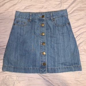 Jean skirt, forever 21, US size small